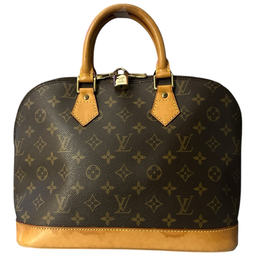 Louis Vuitton LV Hand Bag Alma Brown Monogram - Picture 2 of 15